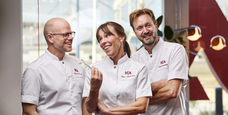 ICA köket, kockar, Leif Grönlund, Niclas Rapp, Tove Laveskog